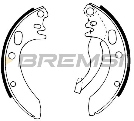 Brake Shoe Set (GF0013)