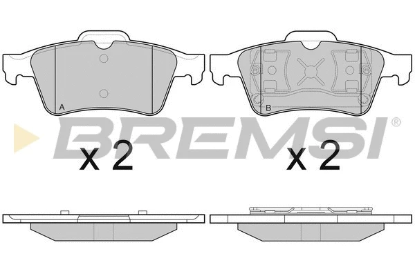 Brake Pad Set, disc brake (BP2980)