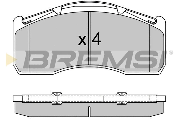 Brake Pad Set, disc brake (BP7332)