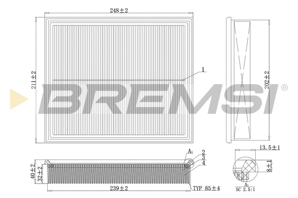 Air Filter (FA2128)