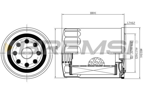 Oil Filter (FL1466)