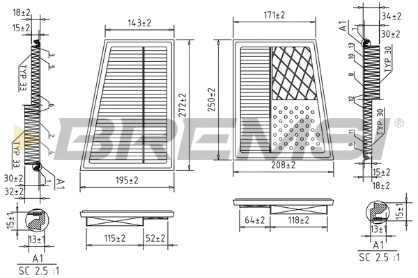 Air Filter (FA0536)