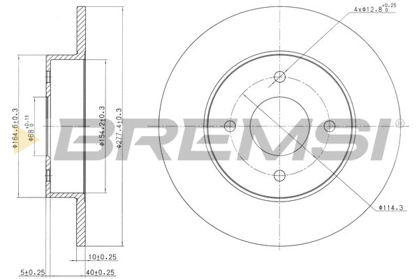 Brake Disc (CD7235S)