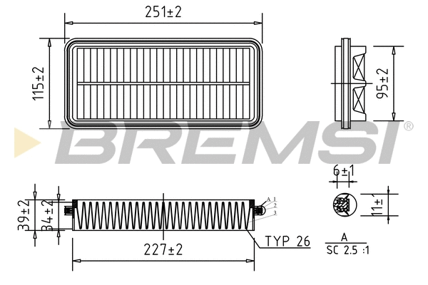 Air Filter (FA0609)