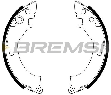 Brake Shoe Set (GF0812)