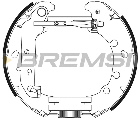 Brake Shoe Set (GK0391)