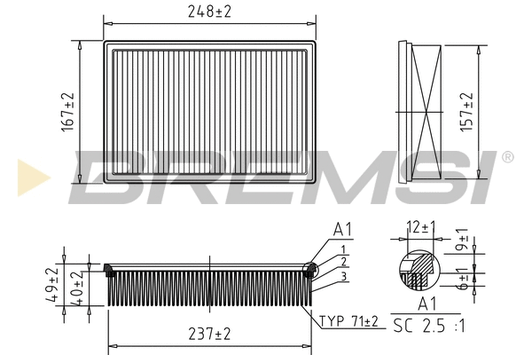 Air Filter (FA1361)