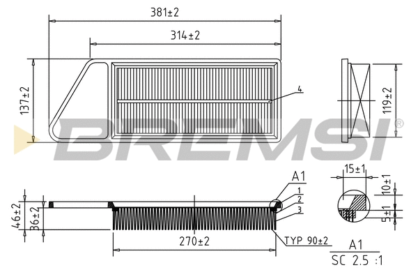 Air Filter (FA0577)