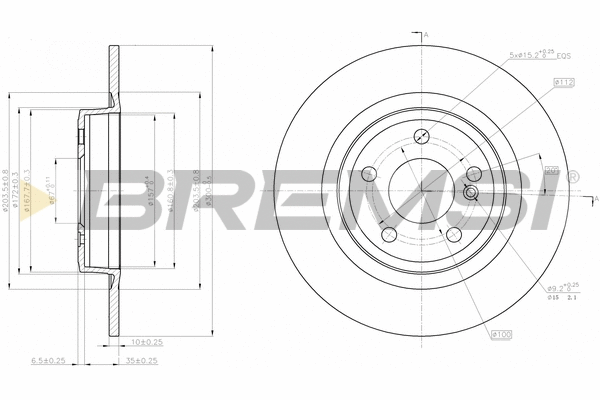 Brake Disc (CD8031S)