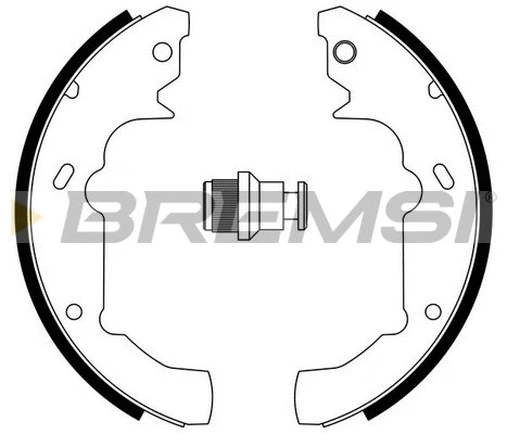 Brake Shoe Set (GF4665)