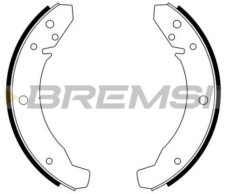 Brake Shoe Set (GF0535)