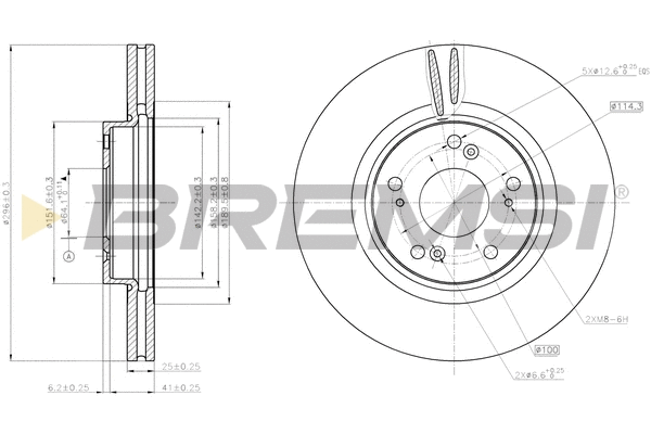 Brake Disc (CD7775V)
