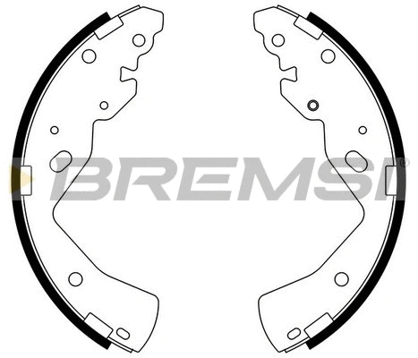 Brake Shoe Set (GF0798)