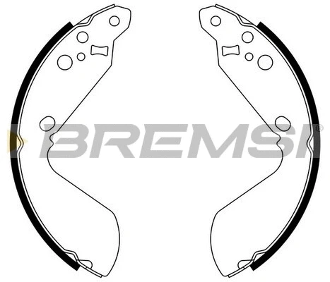 Brake Shoe Set (GF0910)