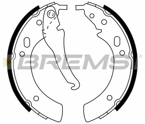 Brake Shoe Set (GF0074)