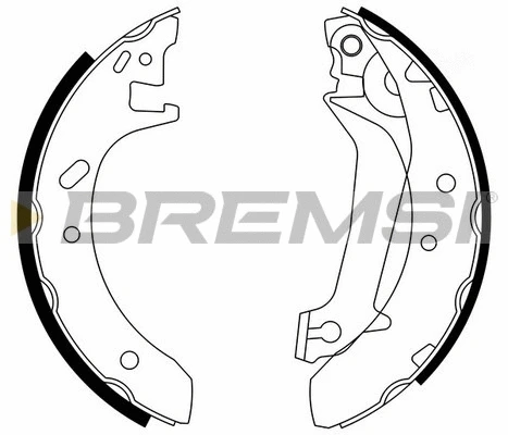 Brake Shoe Set (GF0229)