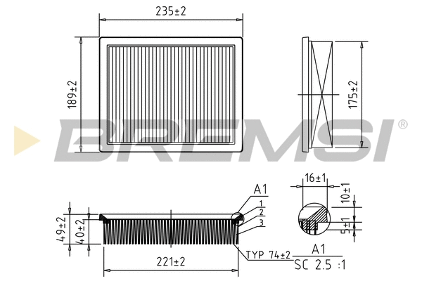 Air Filter (FA0571)