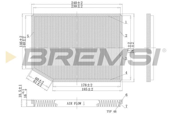 Filter, cabin air (FC1542)