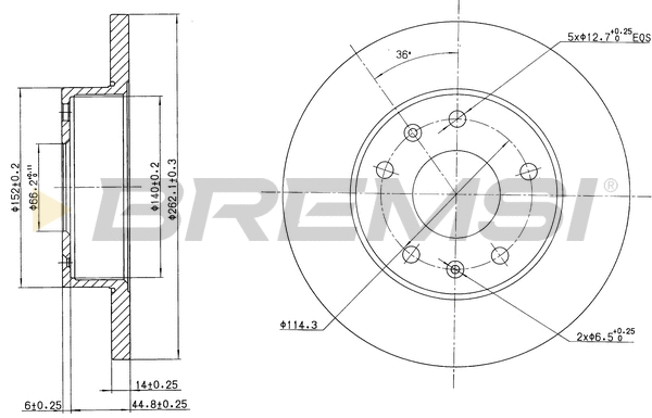Brake Disc (CD7100S)