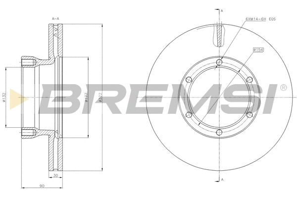 Brake Disc (CD5130V)