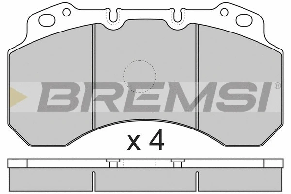 Brake Pad Set, disc brake (BP7299)