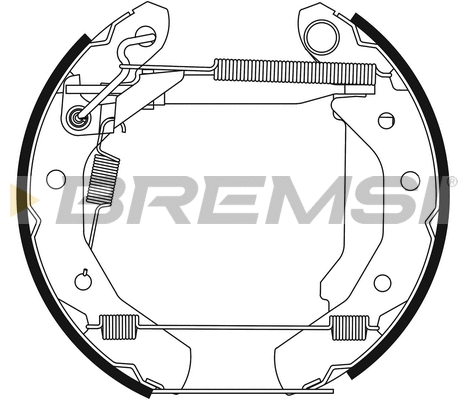 Brake Shoe Set (GK0254)