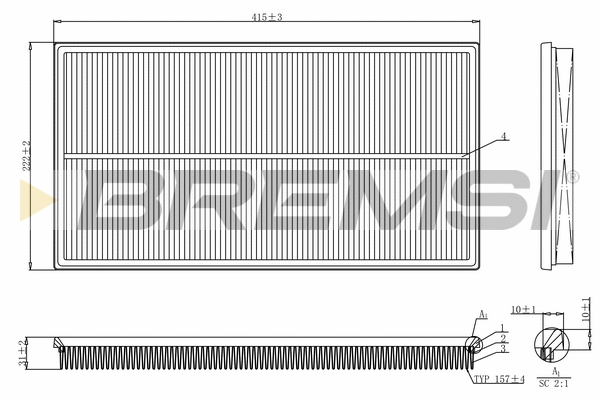 Air Filter (FA1244)