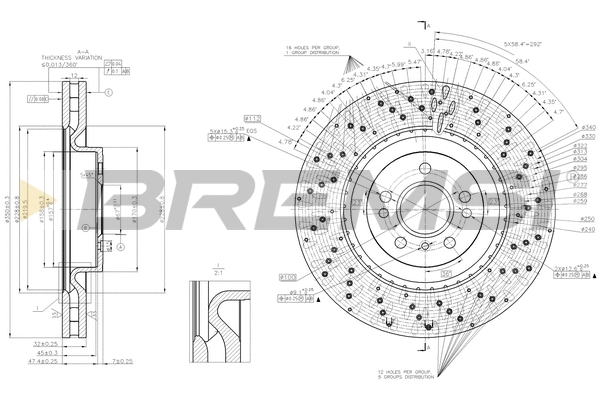 Brake Disc (CD8202V)