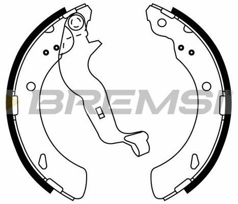 Brake Shoe Set (GF0922)