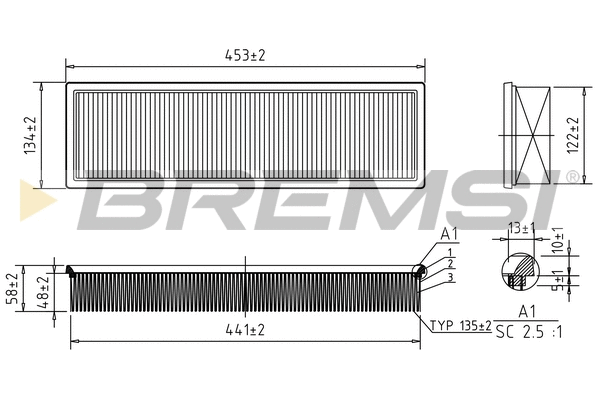 Air Filter (FA2066)