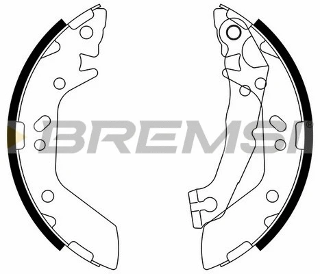 Brake Shoe Set (GF0740)