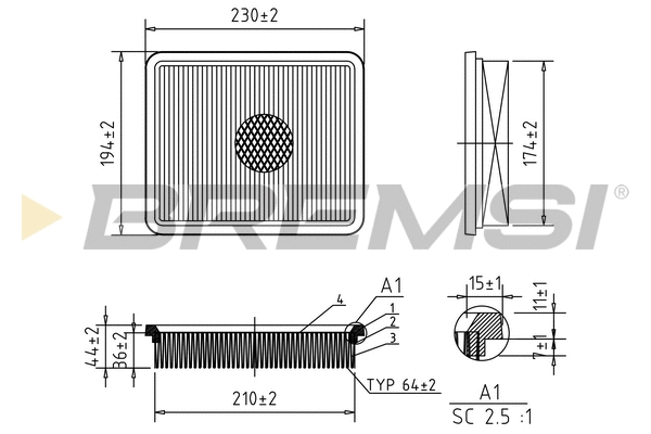Air Filter (FA2146)