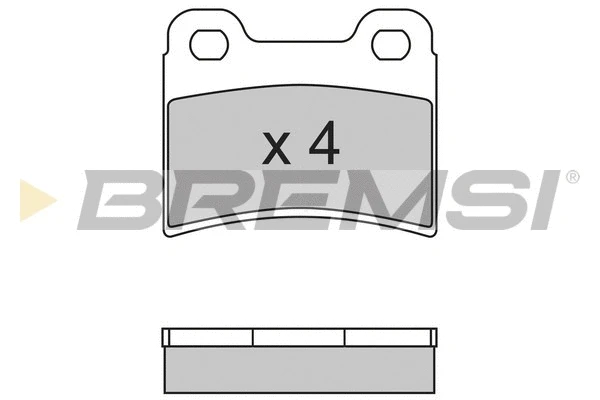 Brake Pad Set, disc brake (BP2630)