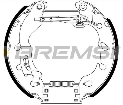 Brake Shoe Set (GK0460)