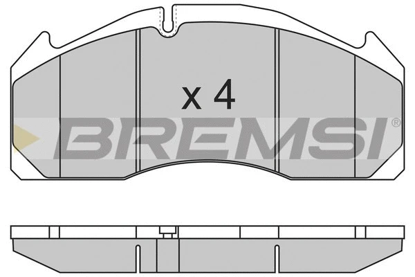 Brake Pad Set, disc brake (BP7317)