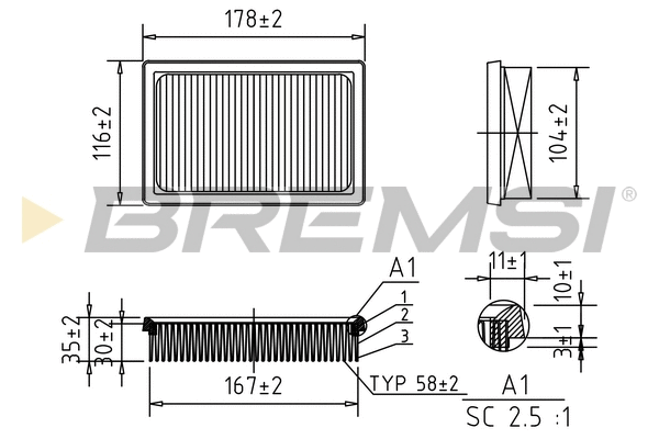 Air Filter (FA0561)