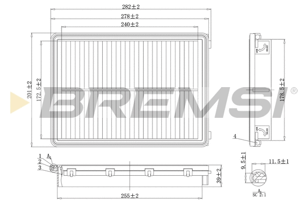 Air Filter (FA1589)