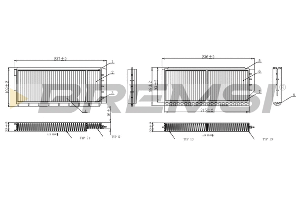 Filter, cabin air (FC0903)