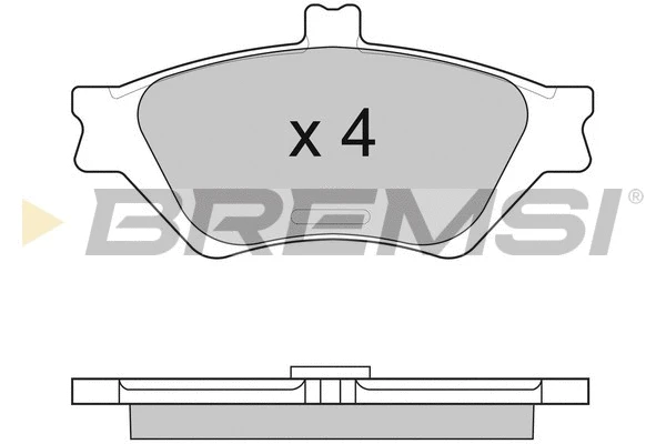 Brake Pad Set, disc brake (BP2875)