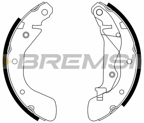 Brake Shoe Set (GF0633)
