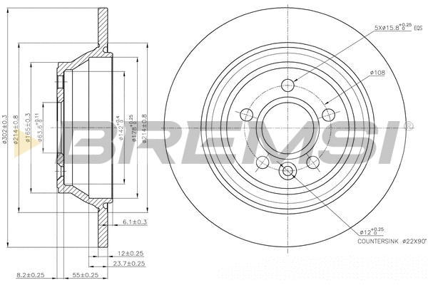 Brake Disc (CD7719S)