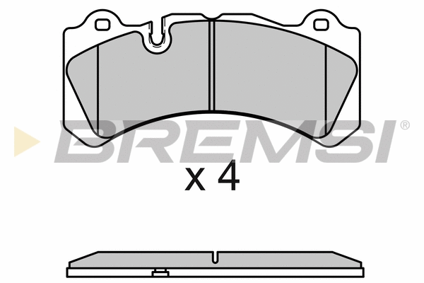 Brake Pad Set, disc brake (BP3665)