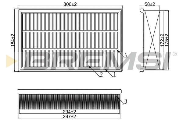 Air Filter (FA1662)