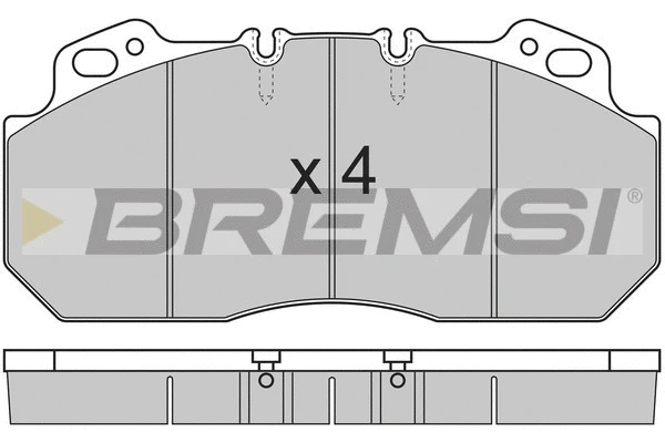 Brake Pad Set, disc brake (BP7280)
