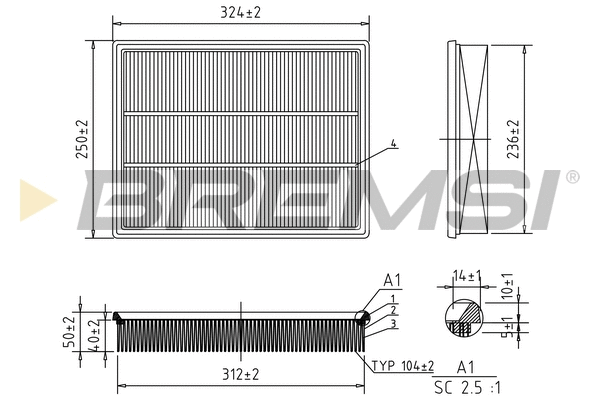 Air Filter (FA0579)