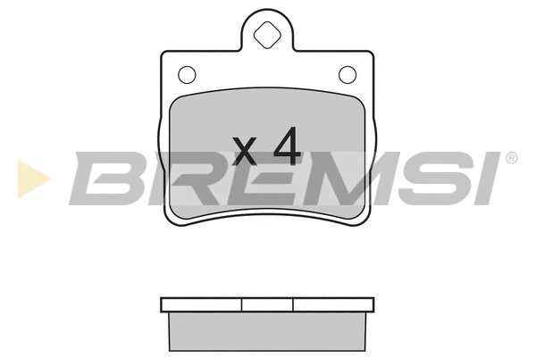 Brake Pad Set, disc brake (BP2771)