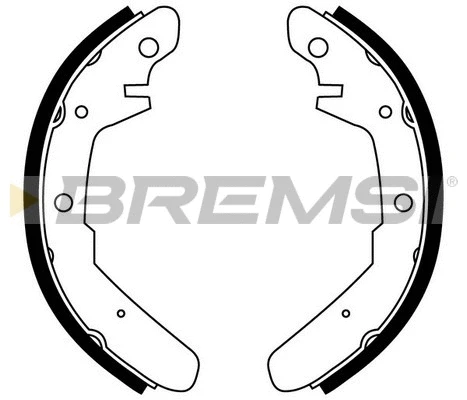 Brake Shoe Set (GF0551)
