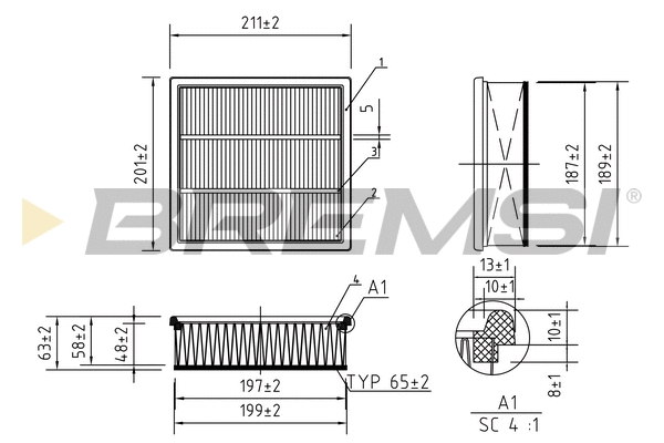 Air Filter (FA0562)