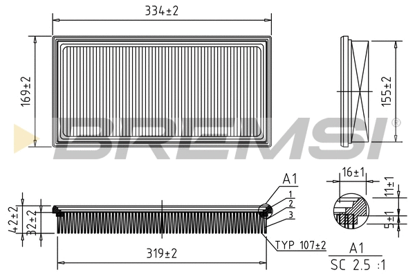 Air Filter (FA1678)