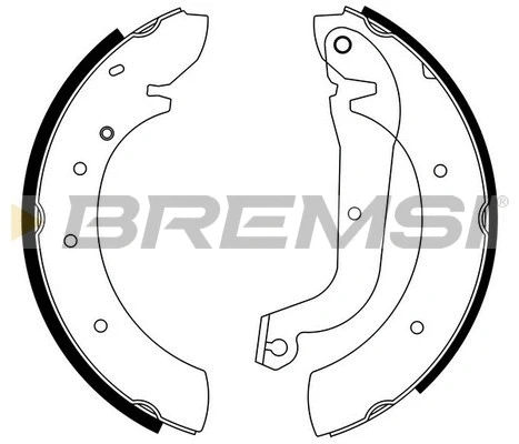 Brake Shoe Set (GF0172)